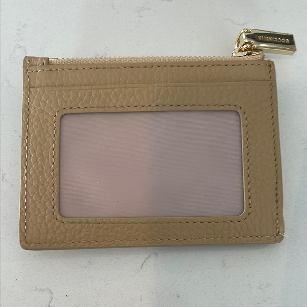 Coccinelle Beige Leather wallet - Picture 2 of 4